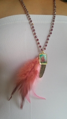 Collier Plume Naty 2
