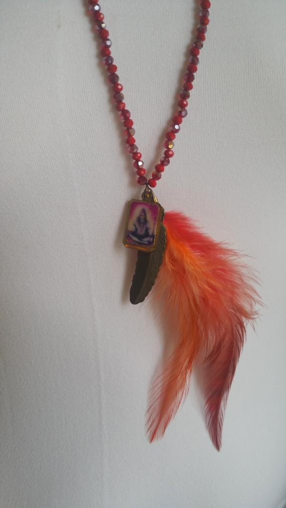 Collier Plume Naty 2