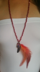 Collier Plume Naty 2