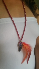 Collier Plume Naty 2