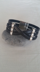 Bracelet Aaron noir