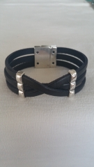 Bracelet Aaron noir