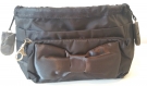 Pochette Noeud Satin Noir Tintamar